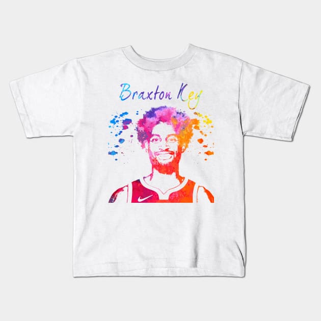 Braxton Key Kids T-Shirt by Moreno Art